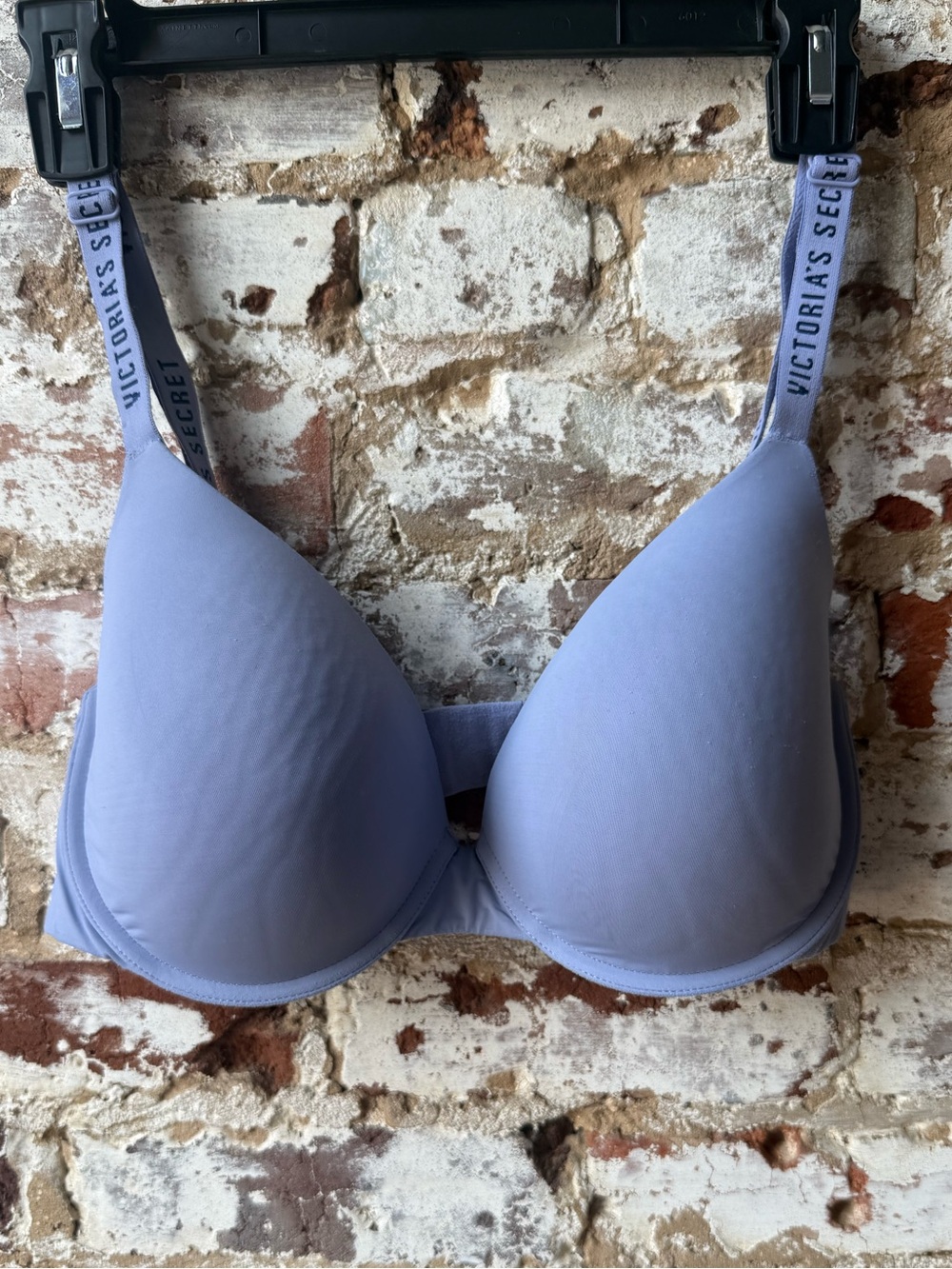 Victoria's Secret Smooth Light Lilac T-Shirt Bra with Branded Straps